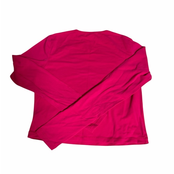 SKIMS Vintage Long Sleeve Too in Fuchsia L - Picture 9 of 10